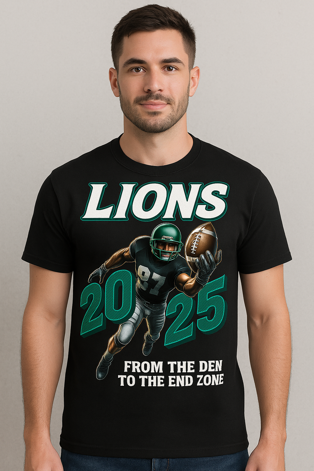 Lions From Den To End Zone