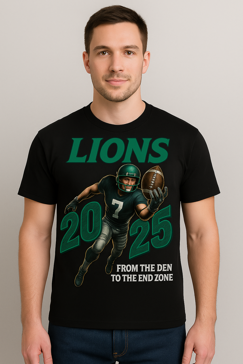 Lions From Den To End Zone