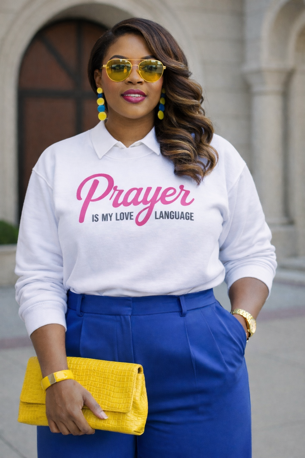 Prayer is my love language- Sweatshirt