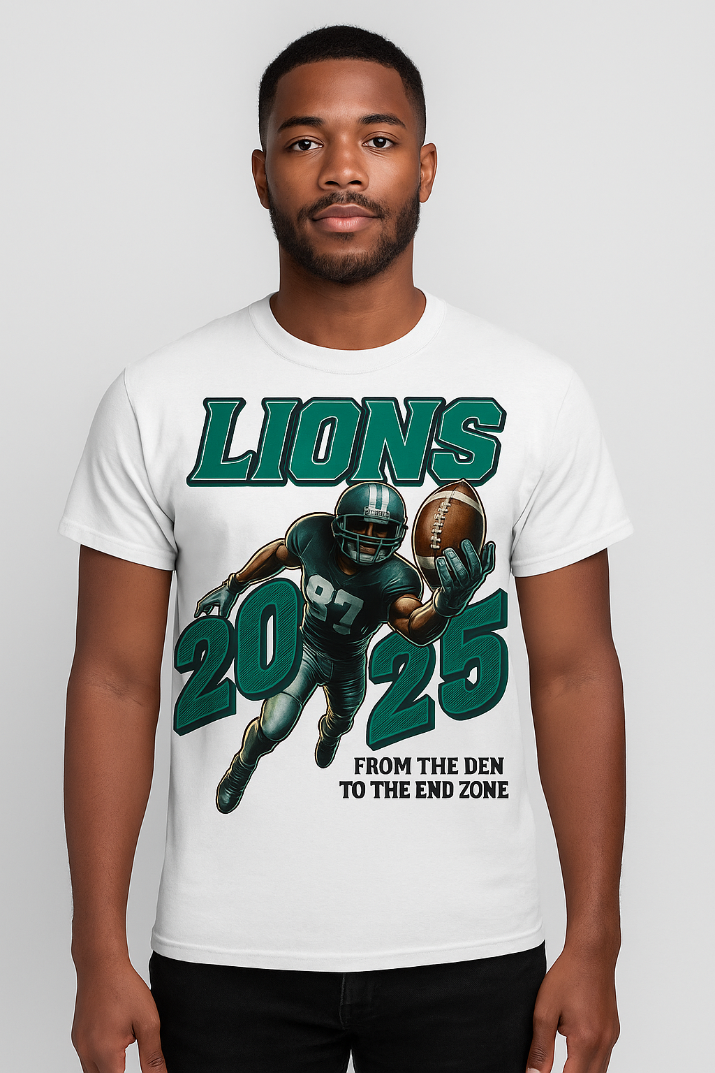 Lions From Den To End Zone