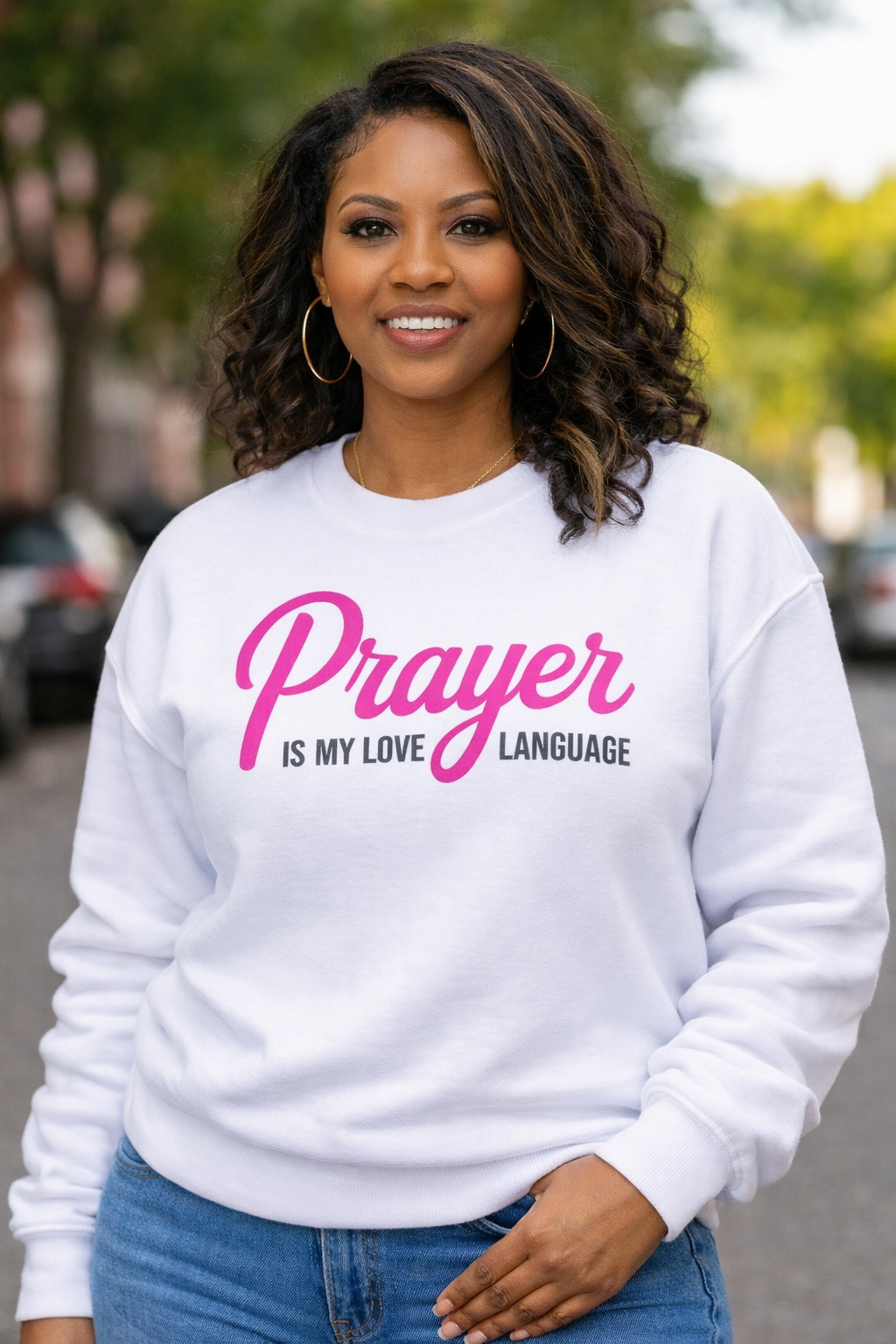 Prayer is my love language- Sweatshirt