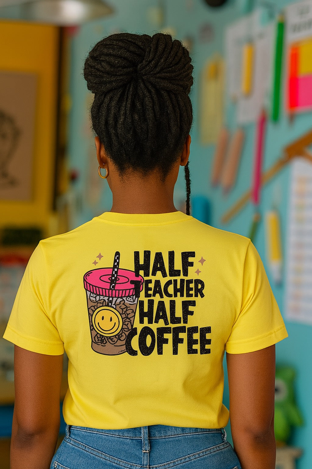 Half Teacher Half Coffee